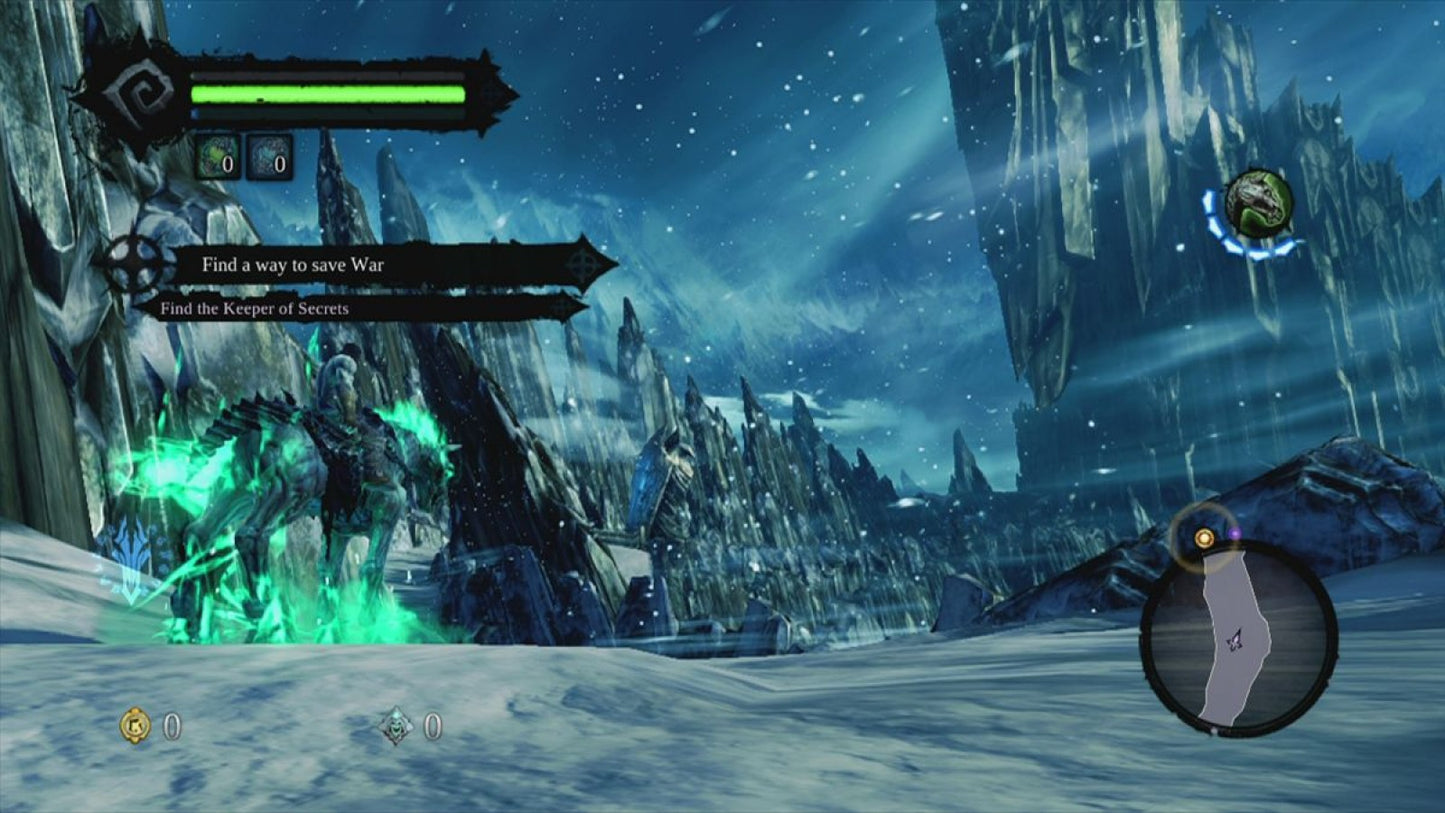 Darksiders II Limited Edition Xbox 360 action-adventure game featuring mythic hack-and-slash combat open world exploration dual weapon combos puzzle solving RPG progression deep storyline and exclusive bonus content (such as artbook, soundtrack, and special packaging) included in the Limited Edition version by Darksiders II gameplay