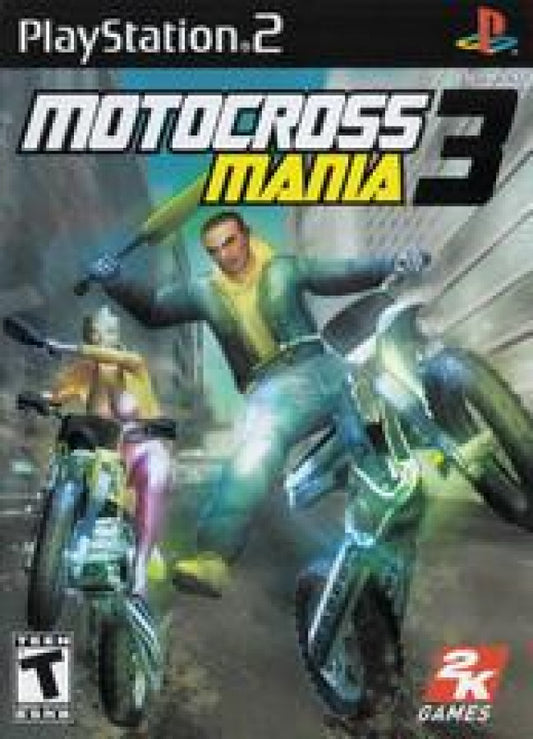 Motocross Mania 3 cover art for PlayStation 2 (PS2) video game