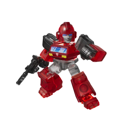 Blokees Transformers collectible buildable model kits and action figures Autobot Decepticon robot characters snap fit toys detailed poseable display pieces for fans collectors