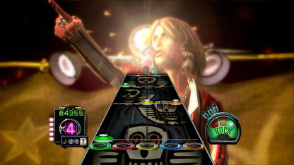 Guitar Hero: Aerosmith gameplay for Xbox 360 (X360) music rhythm video game