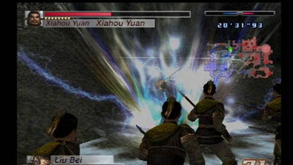 Dynasty Warriors 4: Empires gameplay for PlayStation 2 (PS2) historical action-strategy hack-and-slash video game