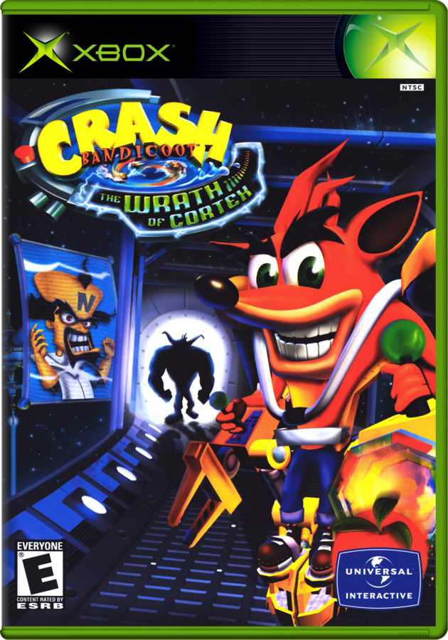 Crash Bandicoot: The Wrath of Cortex cover art for Xbox (XBOX) video game