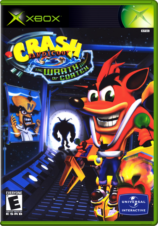 Crash Bandicoot: The Wrath of Cortex cover art for Xbox (XBOX) video game