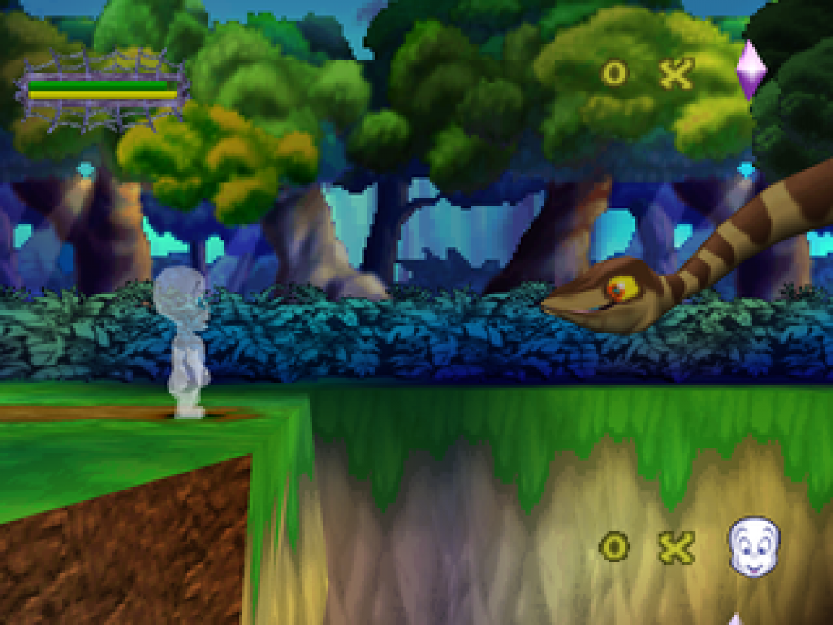 Casper: Friends Around the World retro children's educational adventure game for PlayStation 1 (PS1) gameplay