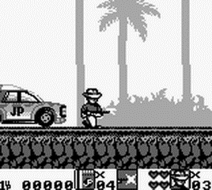 Jurassic Park 2: The Chaos Continues gameplay for Game Boy (GB) video game