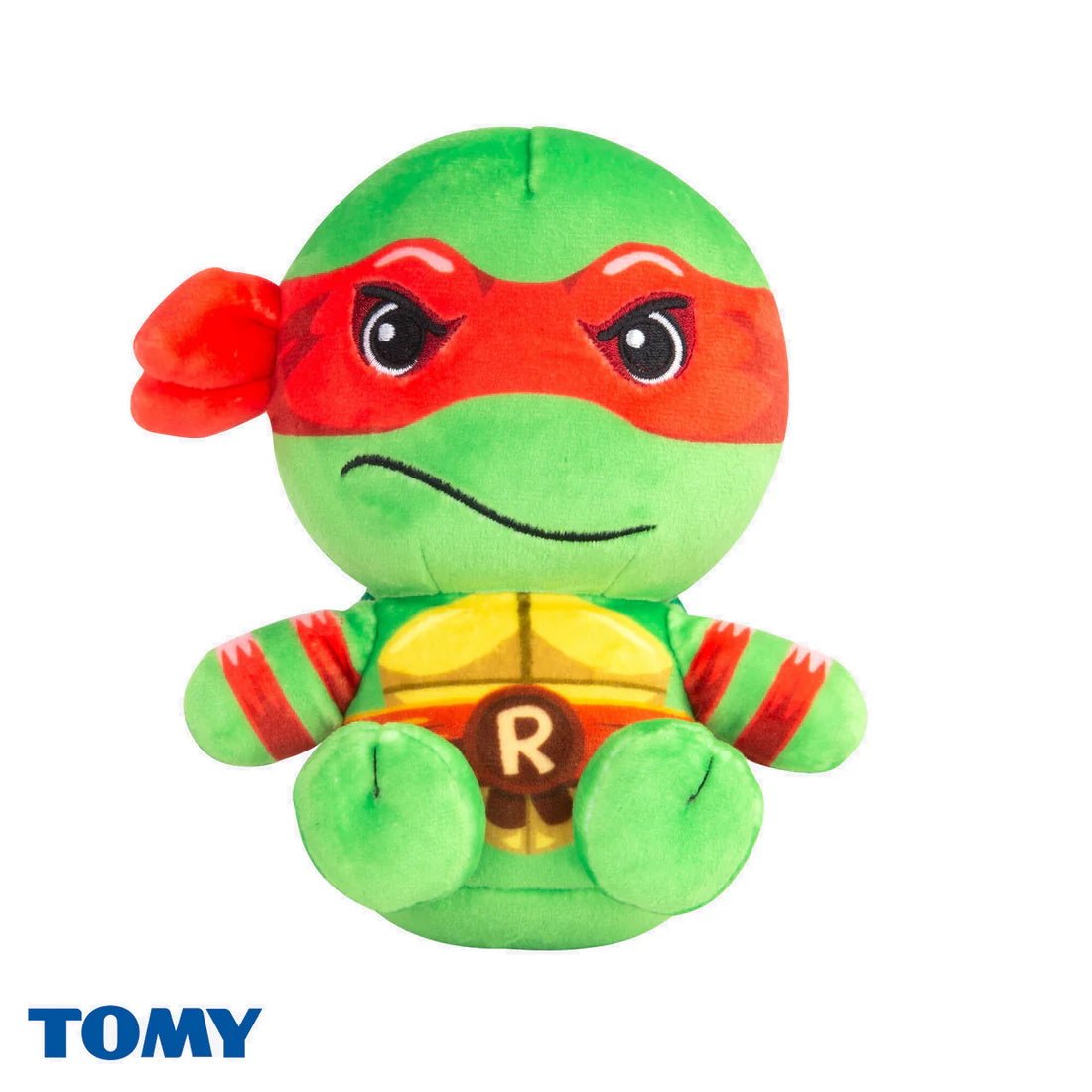 Raphael 6 inch plush toy featuring Teenage Mutant Ninja Turtles character design soft stuffed collectible official TMNT merchandise and iconic ninja turtle display plush for fans