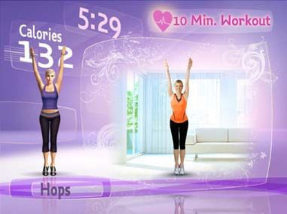 Your Shape: Featuring Jenny McCarthy gameplay for Nintendo Wii (Wii) featuring interactive fitness routines with camera‑based body tracking, personalized workouts, and guidance from Jenny McCarthy.