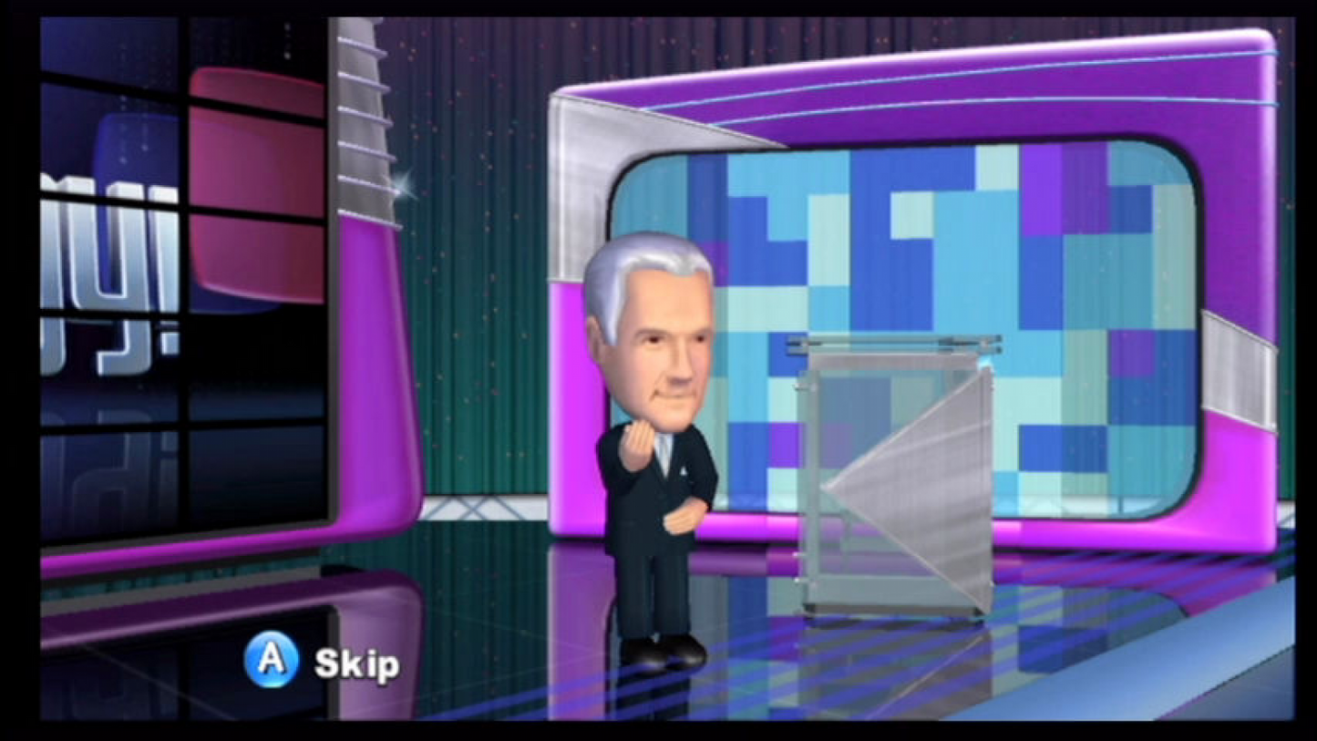Jeopardy – Nintendo Wii (Wii) trivia game show party video game gameplay