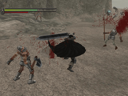 Sword of the Berserk Guts Rage Sega Dreamcast retro video game action adventure gameplay