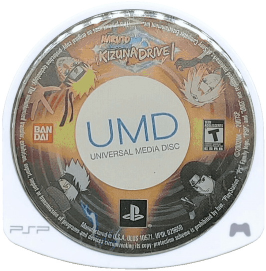 Naruto Shippuden Kizuna Drive PlayStation Portable PSP for action role playing video game fans featuring Naruto and Team 7 ninja combat cooperative missions fast paced battles jutsu abilities anime inspired characters boss fights story driven gameplay and immersive Naruto Shippuden adventure collectible gaming appeal UMD