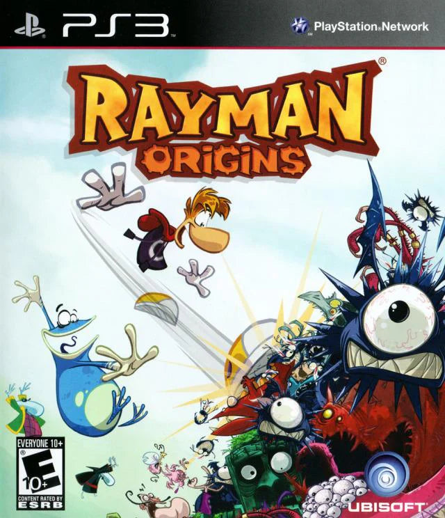 Rayman Origins cover art for PlayStation 3 (PS3) video game