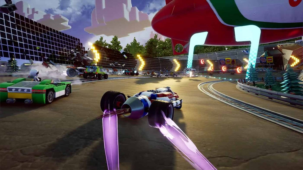 LEGO 2K Drive game featuring open-world racing, customizable LEGO vehicles, and arcade-style driving adventure for all ages gameplay