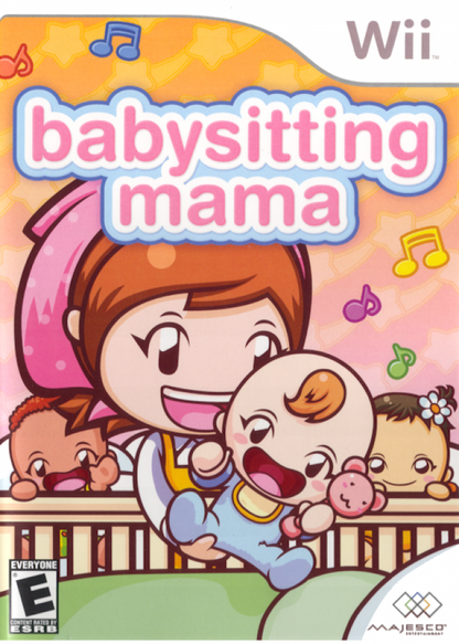 Babysitting Mama cover art for Nintendo Wii (Wii) video game