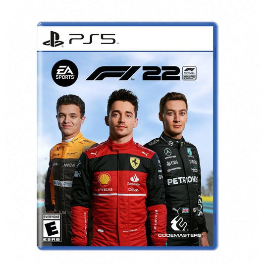 F1 22 cover art for PlayStation 5 PS5 video game