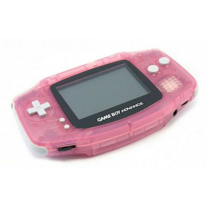 retro Fuchsia Pink Nintendo Game Boy Advance handheld console authentic collectible portable gaming system classic Nintendo GBA retro gaming hardware tested working OEM official console handheld gamer gift rare color variant