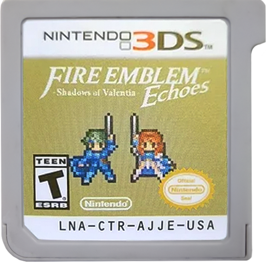 Fire Emblem Echoes Shadows of Valentia Limited Edition Nintendo 3DS for tactical role playing video game fans featuring turn based strategy battles deep character progression memorable fantasy storytelling dungeon exploration anime inspired visuals iconic Fire Emblem gameplay exclusive limited edition content collectible gaming appeal 3DS Cartidge