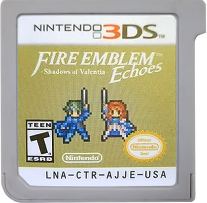 Fire Emblem Echoes Shadows of Valentia Limited Edition Nintendo 3DS for tactical role playing video game fans featuring turn based strategy battles deep character progression memorable fantasy storytelling dungeon exploration anime inspired visuals iconic Fire Emblem gameplay exclusive limited edition content collectible gaming appeal 3DS Cartidge