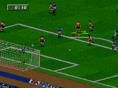 FIFA 96 gameplay for Sega Genesis (GEN) video game