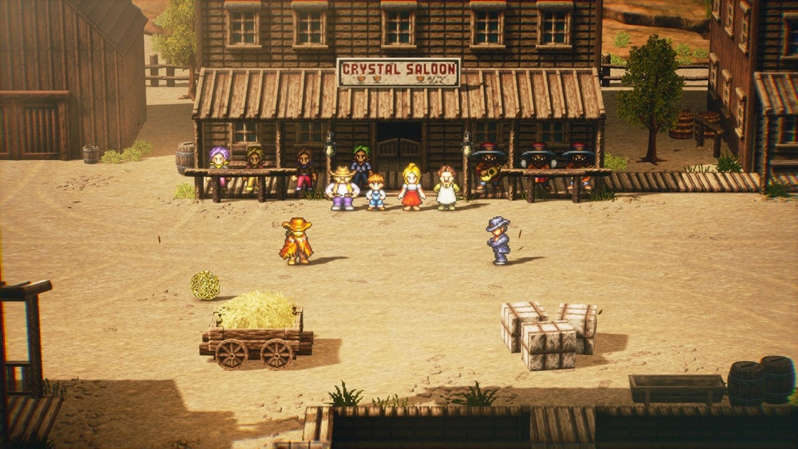 Live A Live Nintendo Switch (NS) gameplay art for classic RPG adventure.