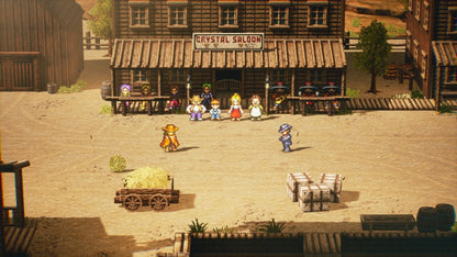 Live A Live Nintendo Switch (NS) gameplay art for classic RPG adventure.