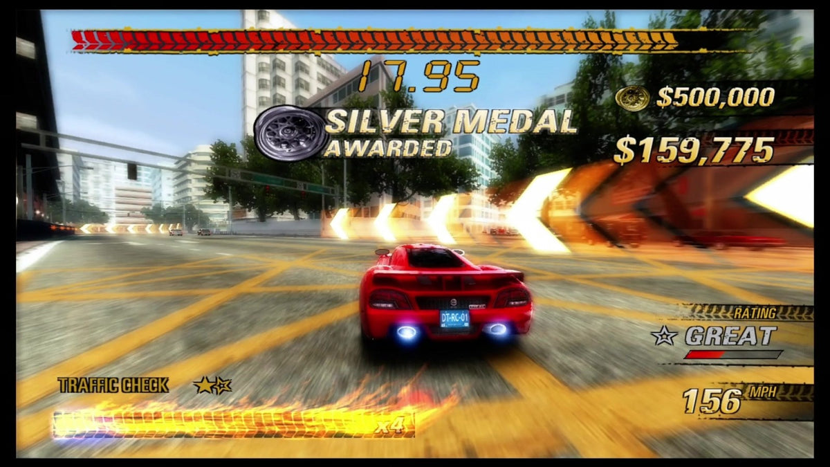 Burnout Revenge Platinum Hits Xbox 360 video game featuring high speed arcade racing gameplay crash mode destruction challenges aggressive driving traffic collisions takedown mechanics competitive races and classic Xbox 360 racing gameplay retro video game collection collectible gaming appeal gameplay