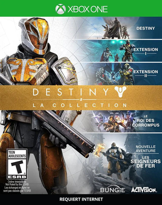 Destiny The Collection cover art for Xbox One XONE video game