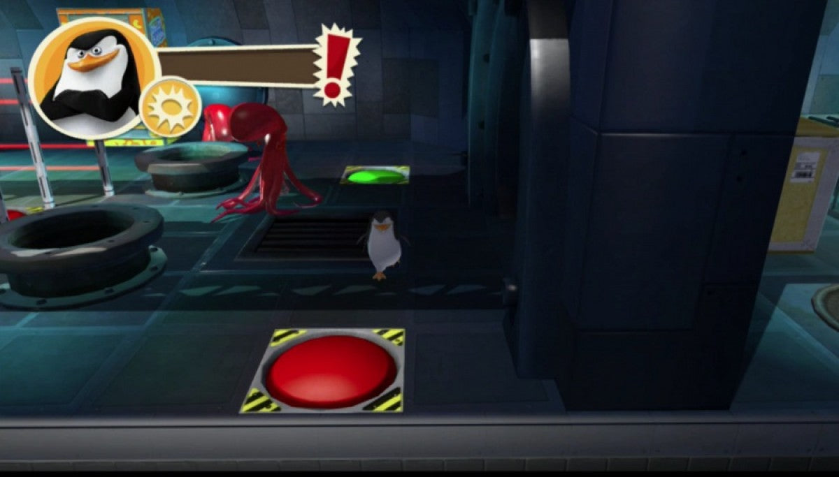 Penguins of Madagascar gameplay for Nintendo Wii U (Wii U) adventure video game. 