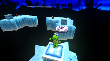 Croc: Legends of the Gobbos Greatest Hits retro 3D platform adventure game for PlayStation 1 (PS1) gameplay