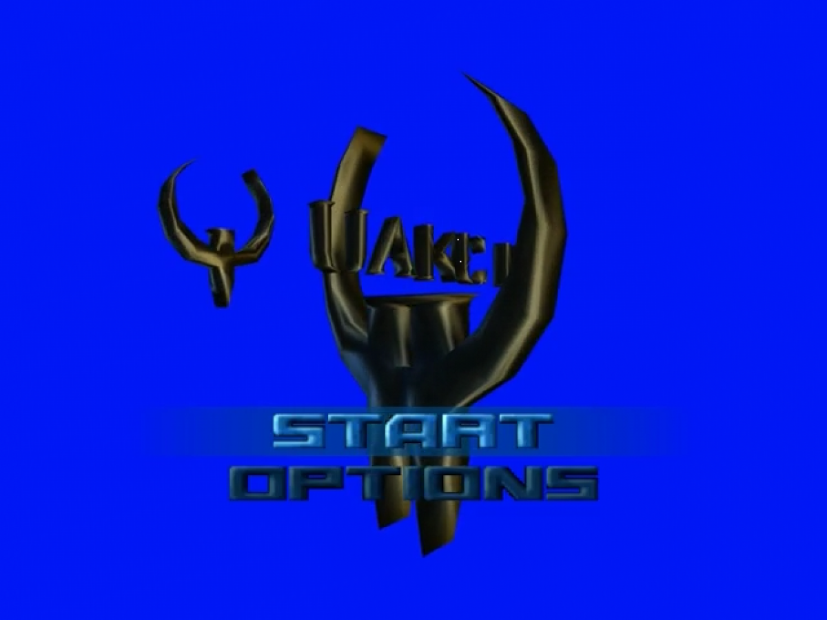 Quake II Title Screen for Nintendo 64 N64 video game