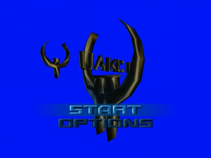 Quake II Title Screen for Nintendo 64 N64 video game
