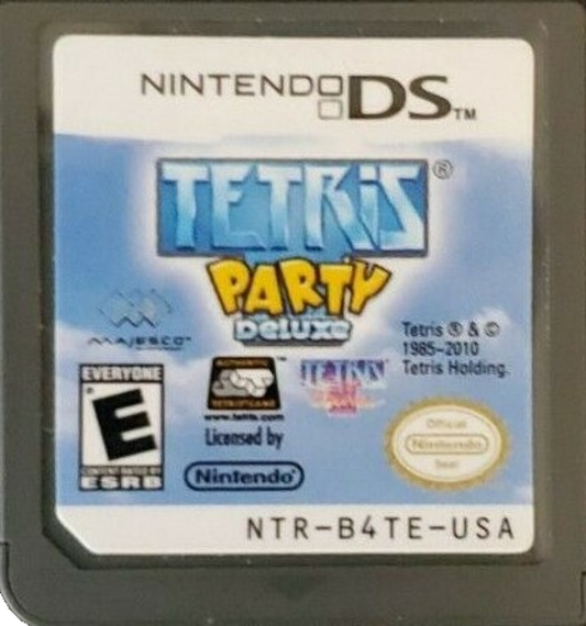 Tetris: Party Deluxe cartridge for Nintendo DS (DS) puzzle video game 