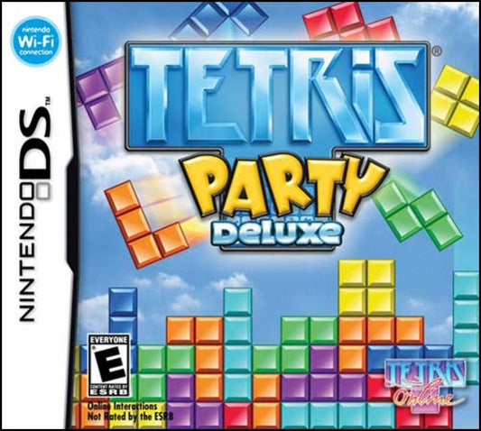 Tetris: Party Deluxe cover art for Nintendo DS (DS) video game