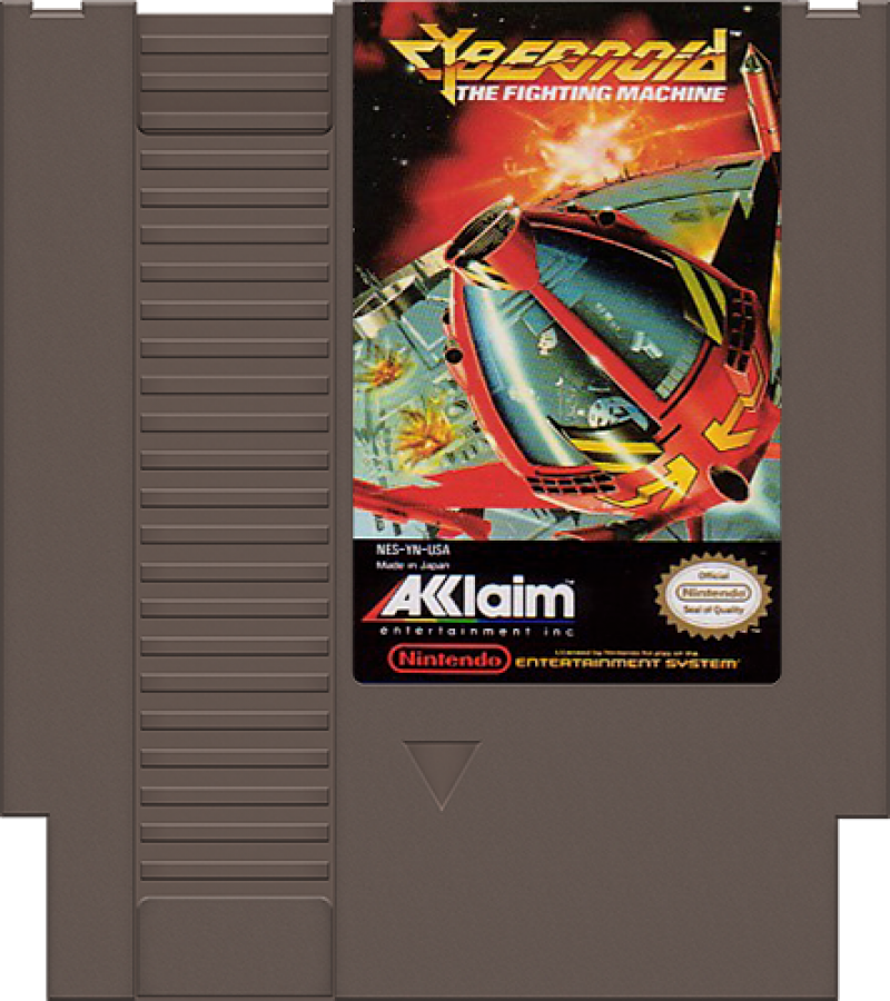 Cybernoid The Fighting Machine Complete in Box CIB Nintendo Entertainment System NES for retro video game enthusiasts featuring side scrolling shoot em up gameplay futuristic spacecraft combat challenging enemy waves powerful weapon upgrades sci fi arcade action complete in box collectible gaming appeal cartridge