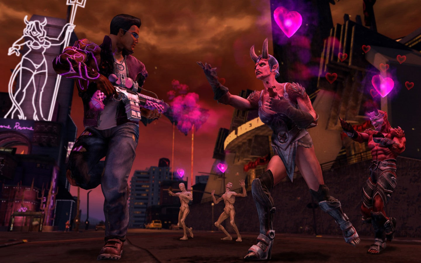 Saints Row: Gat Out of Hell gameplay for PlayStation 3 (PS3) video game