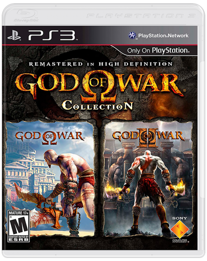 God of War: Collection cover art for PlayStation 3 (PS3) video game