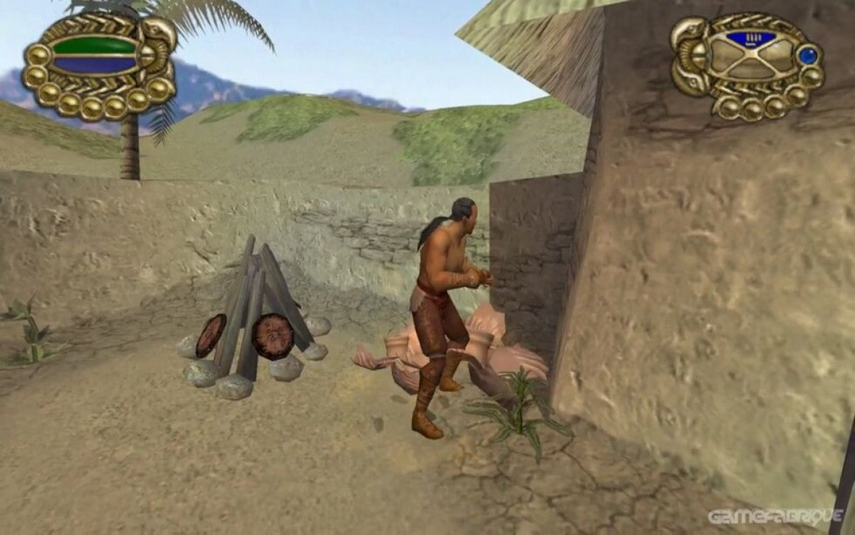 Akkadian gameplay for Nintendo GameCube (GC) action adventure video game