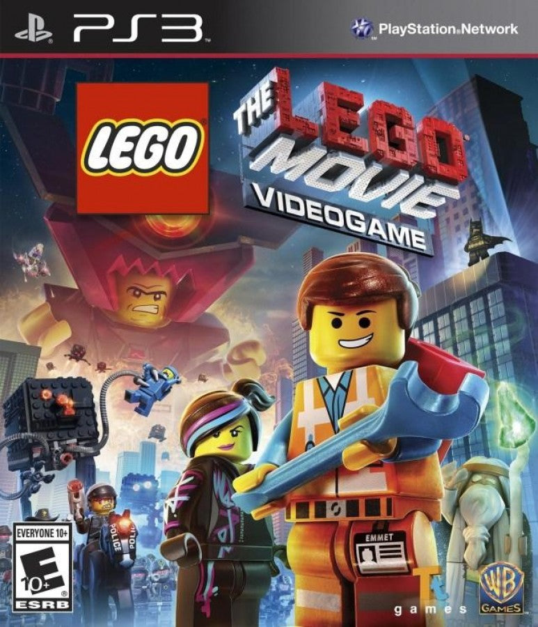 The LEGO Movie Videogame cover art for PlayStation 3 (PS3) video game