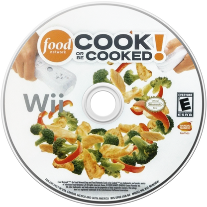 Food Network: Cook or Be Cooked – Nintendo Wii (Wii) cooking simulation disc for video game