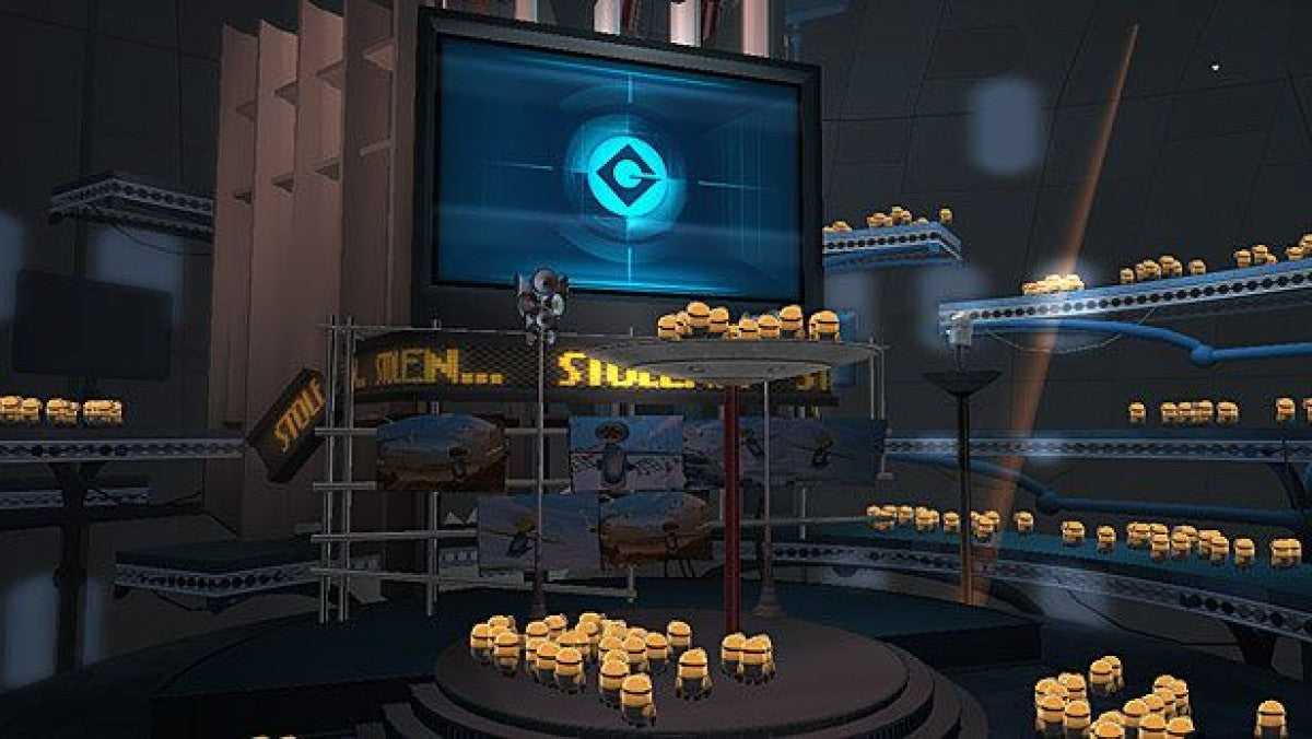 Despicable Me – PlayStation Portable (PSP) gameplay for family-friendly platformer video game