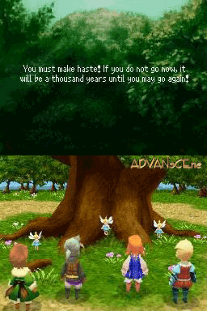 Final Fantasy III gameplay for Nintendo DS (DS) RPG adventure video game