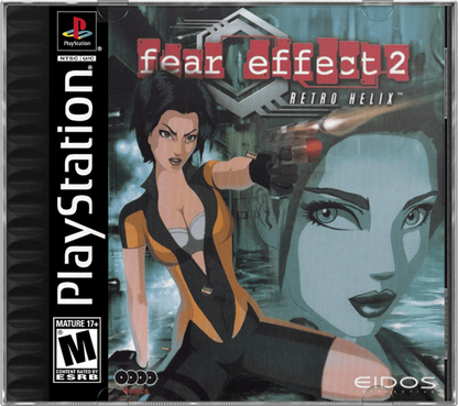 Fear Effect 2: Retro Helix cover art for PlayStation 1 (PS1) video game