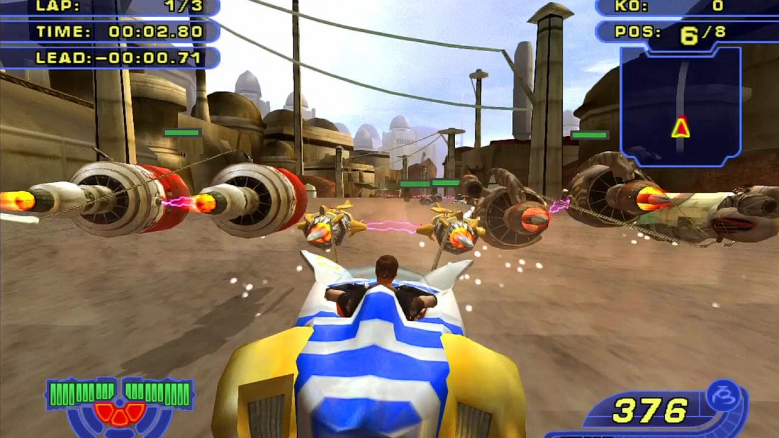 Star Wars Racer Revenge Limited Run #290 PlayStation 4 game featuring high-speed podracing action and collectible physical edition screenshot