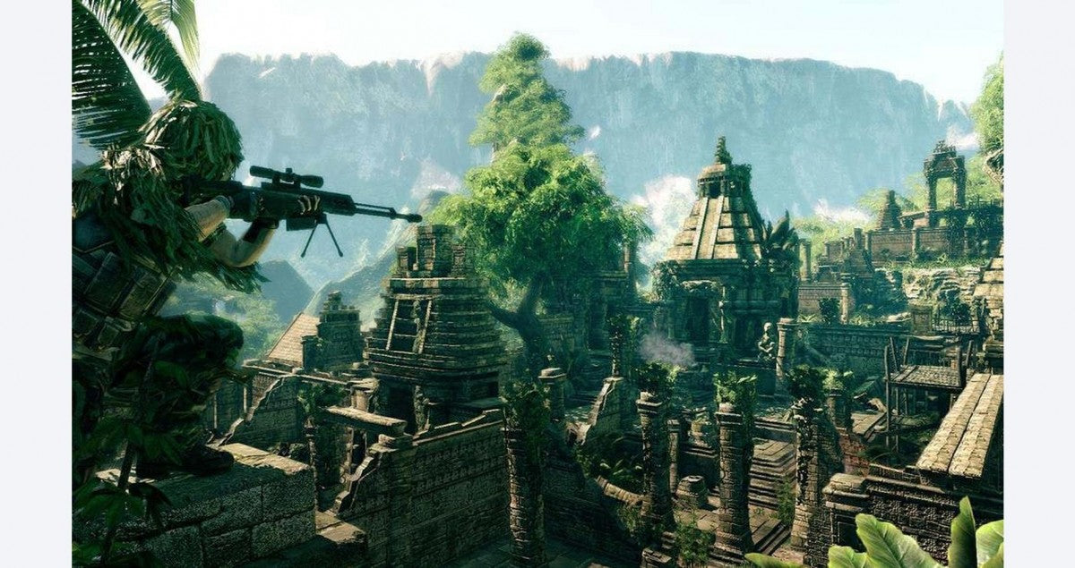 Sniper: Ghost Warrior gameplay for Xbox 360 (X360) tactical first-person sniper shooter video game