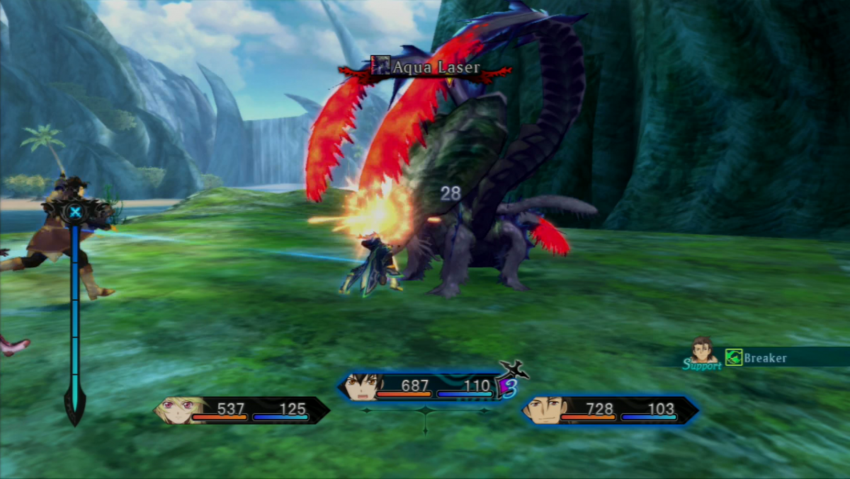 Tales of Xillia PS3 action-adventure JRPG game featuring main characters Milla and Jude in dynamic anime-style design for PlayStation 3 collectors and RPG fans, gameplay