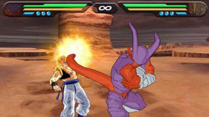 Dragon Ball Z: Budokai Tenkaichi gameplay for PlayStation 2 (PS2) anime-based 3D arena fighting video game