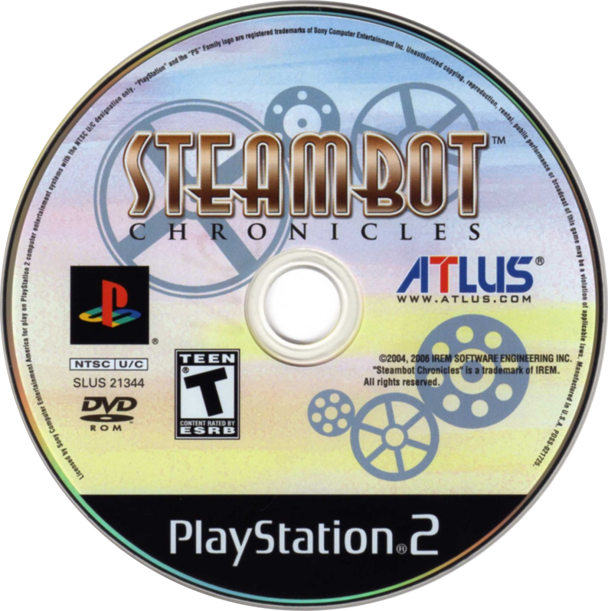 Steambot Chronicles PS2 Sony PlayStation 2 action adventure RPG sandbox gameplay mech combat trotmobile customization open world exploration music rhythm elements story driven Irem unique gameplay PlayStation 2 software video game title disc