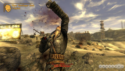 Fallout New Vegas Ultimate Edition Xbox 360/Xbox One post-apocalyptic RPG with faction choices open-world exploration and all included DLC content gameplay