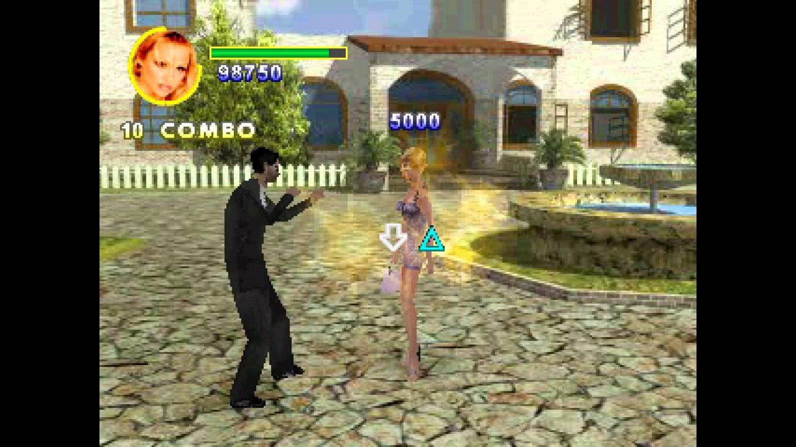 V.I.P. for PlayStation 1 action adventure game based on the Pamela Anderson TV series featuring shooting missions stealth gameplay and spy themed story gameplay  
