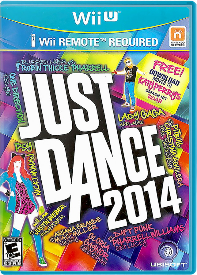Just Dance 2014 cover art for Nintendo Wii U (WiiU) video game