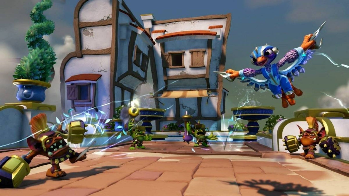 Skylanders SuperChargers gameplay for Nintendo Wii U (WiiU) video game